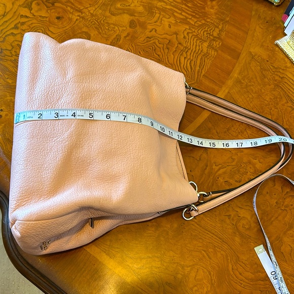 Coach Edie Leather Handbag Blush Pink - Picture 11 of 12